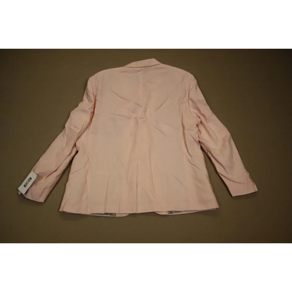 Lauren Ralph Lauren Men's Pink UltraFlex Classic-Fit Linen Sport Coat‎